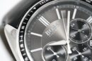 Hugo Boss Men's Watch Chronograph Black Driver Leather - HB1513085
